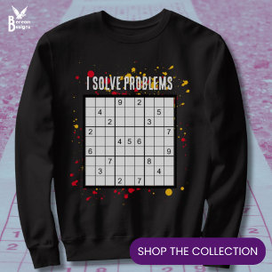 I Los problemen op SUDOKU Trui