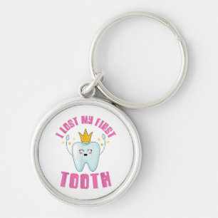 I Lost My First Tooth Teeth Out Kids Gift Sleutelhanger