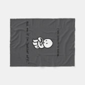 I Lost Someone To Suicide Ask Me If I'm Better Off Fleece Deken (Voorkant (Horizontaal))