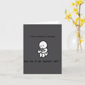 I Lost Someone To Suicide Ask Me If I'm Better Off Kaart (Gele Bloem)