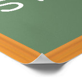 I Love 1st Grade Poster (Hoek)