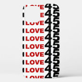 I Love 45 Hoesje-Mate iPhone Case (Achterkant)