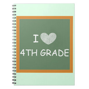 I Love 4th Grade Notitieboek