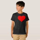 I Love 67 Heart Valentine's Day 67th Birthday Six  T-shirt (Voorkant volledig)