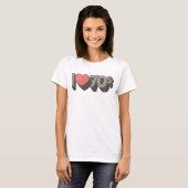 I Love 70s T-shirt (Voorkant volledig)