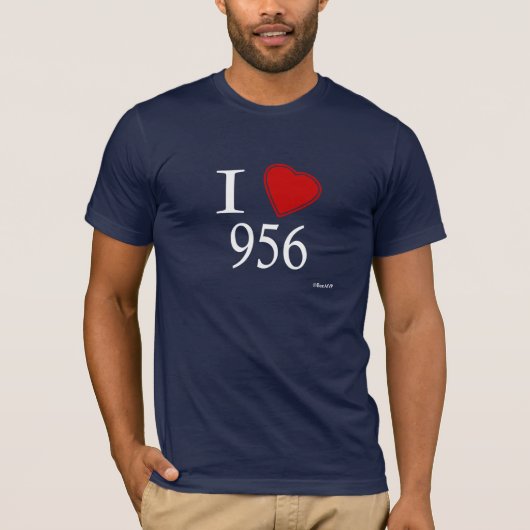 I Love 956 Laredo T-shirt (Voorkant)