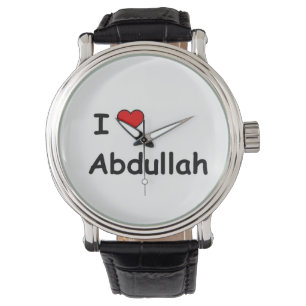 I Love Abdullah Horloge