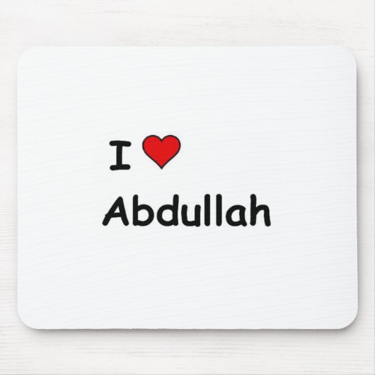 I Love Abdullah Muismat (Voorkant)