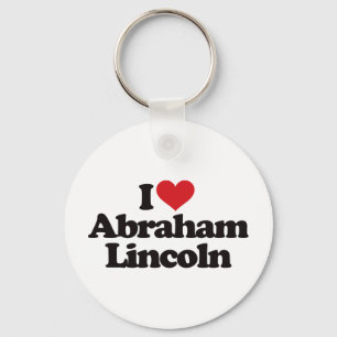 I Love Abraham Lincoln Sleutelhanger