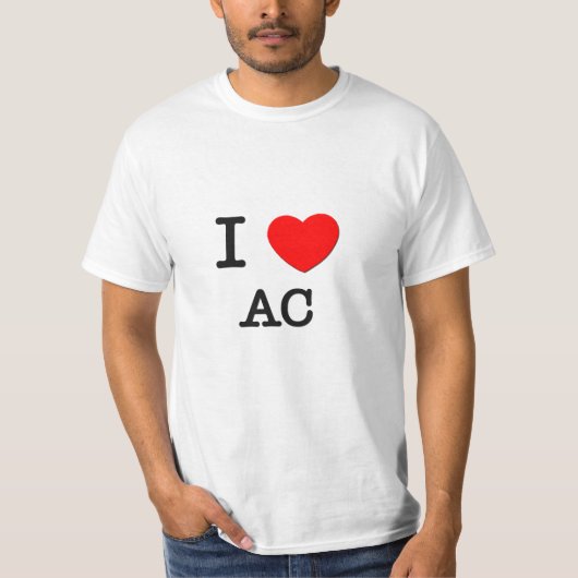I Love Ac T-shirt (Voorkant)
