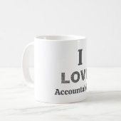 I Love Accountability Coffee Mug Koffiemok (Voorkant links)