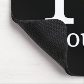 I ❤️ Love Accounting - Boekhoudkundige afdeling. - Muismat (Hoek)