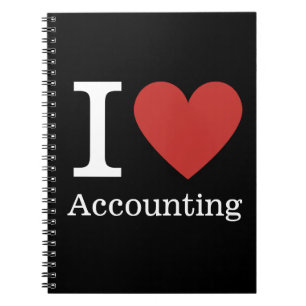 I ❤️ Love Accounting - Boekhoudkundige afdeling NO Notitieboek