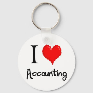 i-love accounting sleutelhanger