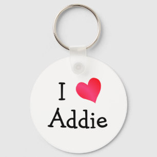 I Love Addie Sleutelhanger