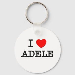 I Love Adele Sleutelhanger