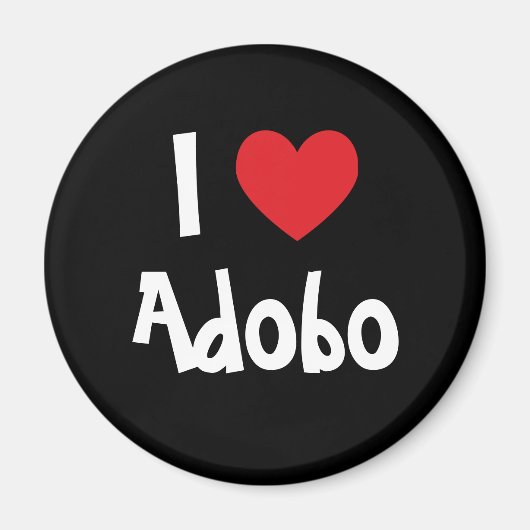 I Love Adobo Magneet (Voorkant)