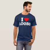 I Love Adobo T-shirt (Voorkant volledig)