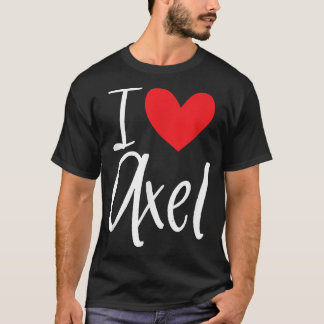 I Love Ael Name Personalized Girl Woman BFF Friend T-shirt