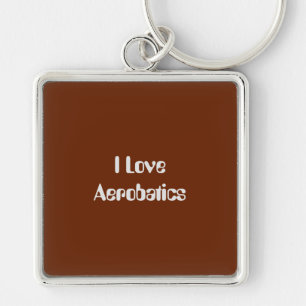 I Love Aerobatics Sleutelhanger