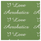 I Love Aerobatics Stof (Close Up)