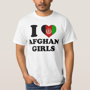 I love Afghan Girls T-shirt