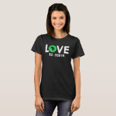 I Love Africa Africa Map T-shirt (Voorkant volledig)