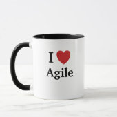 I Love Agile Quote Mok Project Manager Cadeauidee (Links)