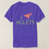 I Love Aglets T-shirt (Design voorkant)