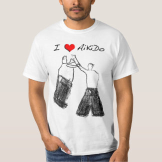 I love Aikido - Shomen-uchi Ikkyo T-shirt