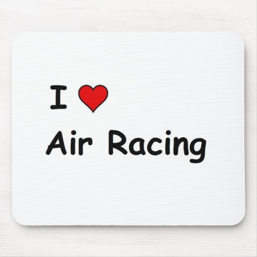 I Love Air Racing Muismat (Voorkant)