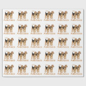 I Love Airedales Cadeaupapier (Vlak)