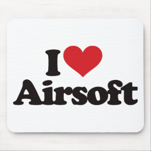 I Love Airsoft Muismat