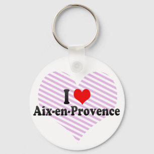 I Love Aix-en-Provence, France Sleutelhanger