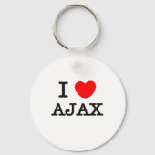 I Love Ajax Sleutelhanger (Voorkant)