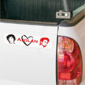 I Love Ajolan Bumpersticker (Op Truck)