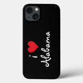 I Love Alabama Case-Mate iPhone Case (Achterkant)