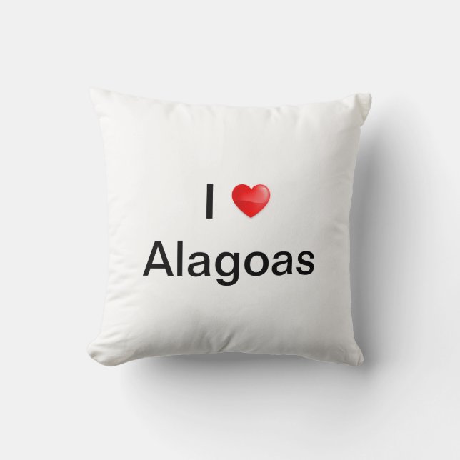 I love Alagoas Kussen (Voorkant)