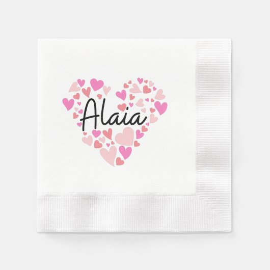 I love Alaia - hearts for Alaia Servet (Voorkant)