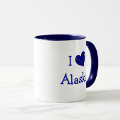 I Love Alaska Mok (Voorkant rechts)