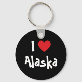 I Love Alaska Sleutelhanger