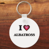 I Love Albatross Sleutelhanger (Voorkant)