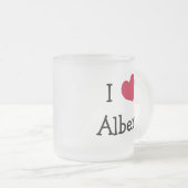 I Love Albert Matglas Koffiemok (Voorkant rechts)