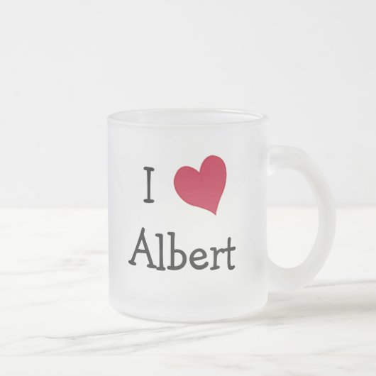 I Love Albert Matglas Koffiemok (Rechts)