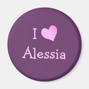I Love Alessia Magneet