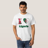 I love Algeria T-shirt (Voorkant volledig)
