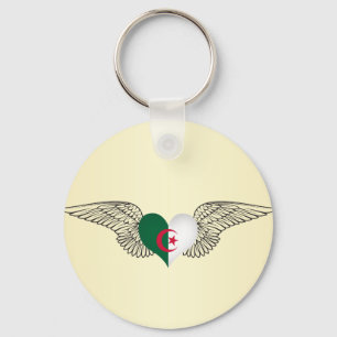 I Love Algerije - wings Sleutelhanger