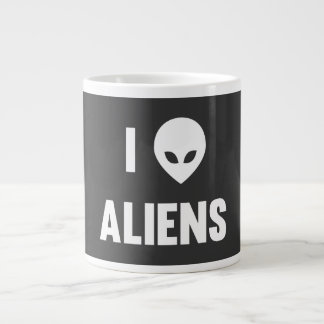I Love Aliens Grote Koffiekop