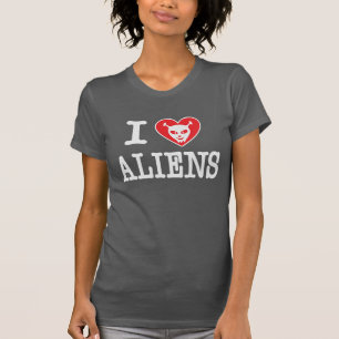 I Love Aliens T-shirt