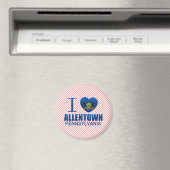 I Love Allentown, PA Magneet (Insitu (Vaatwasser))